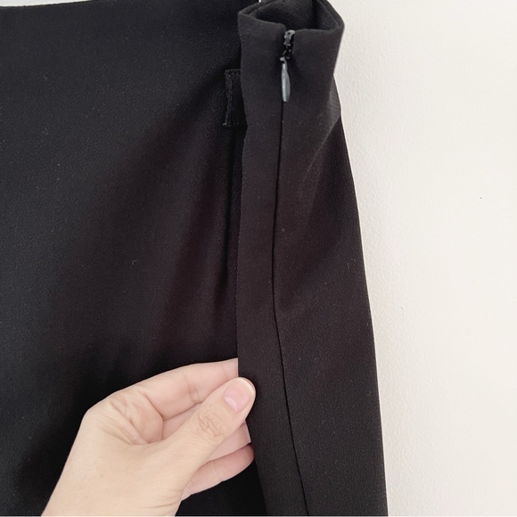 Tristan Pants Straight Wide Leg Black Vintage Tristan & Iseut - Picture 3 of 12